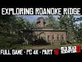 RDR2 Part 16: "Exploring Roanoke Ridge" PC 4K 50+ mods