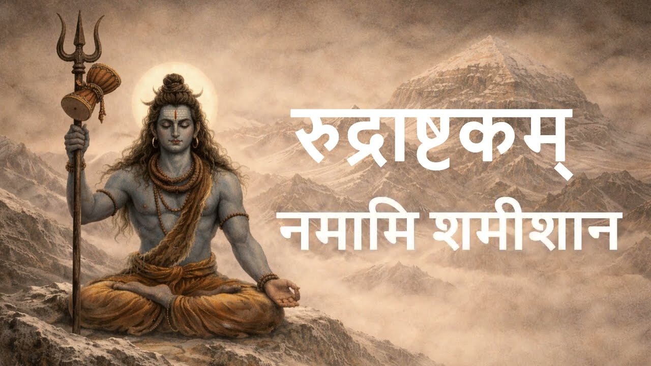 Rudrastakam (नमामि शमीशान) | Powerful Shiva Stotra for Peace & Liberation