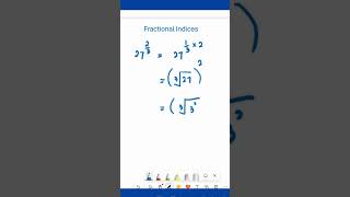 Fractional Indices