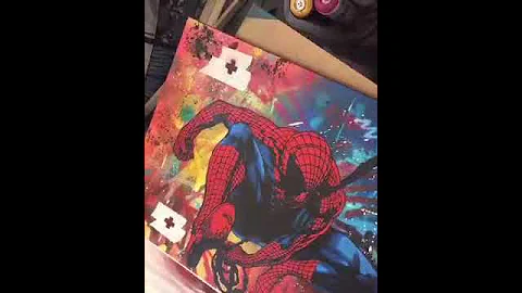 Artisan Gallery - Artist Lee Henderson - Spiderman