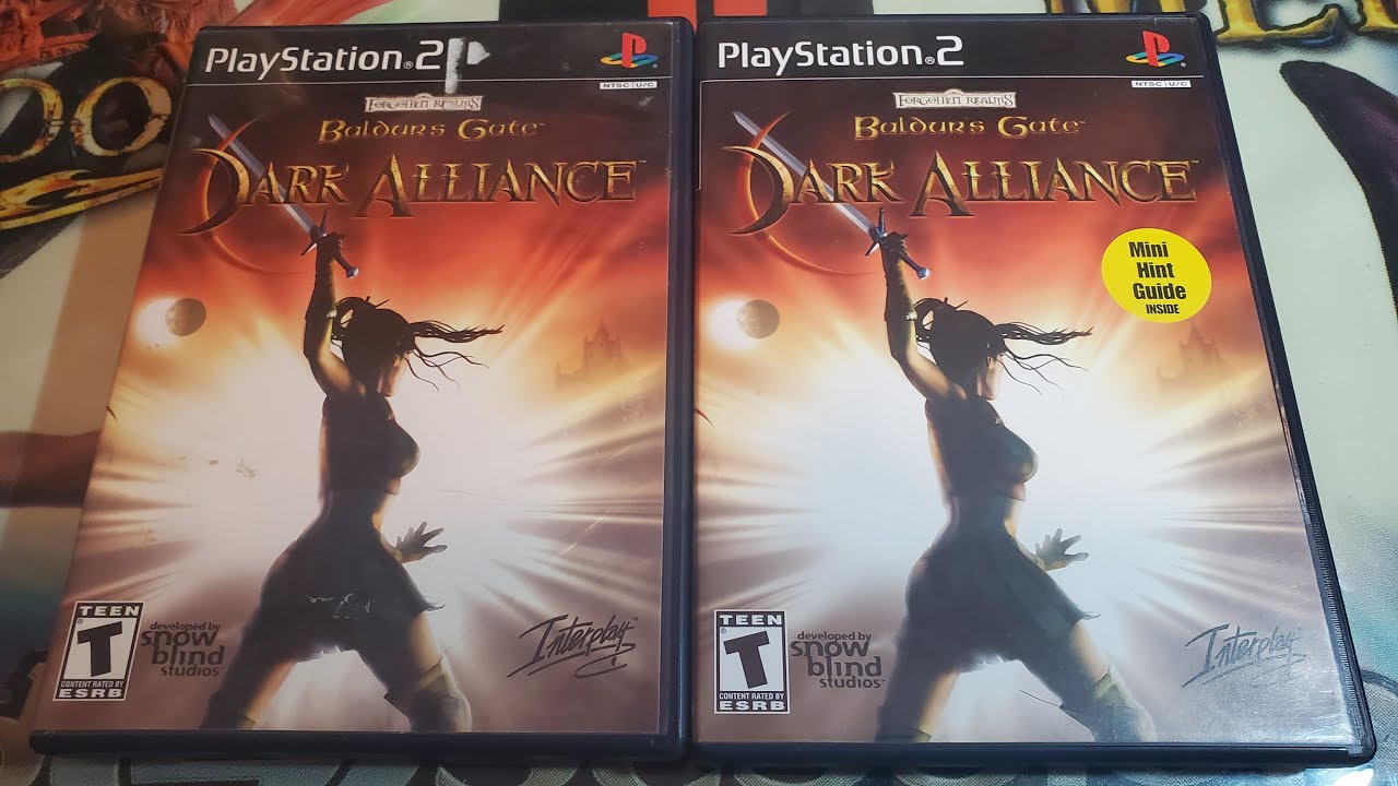 Notice PS2 Baldur's Gate Dark Alliance - Sony PlayStation 2 - Bon état