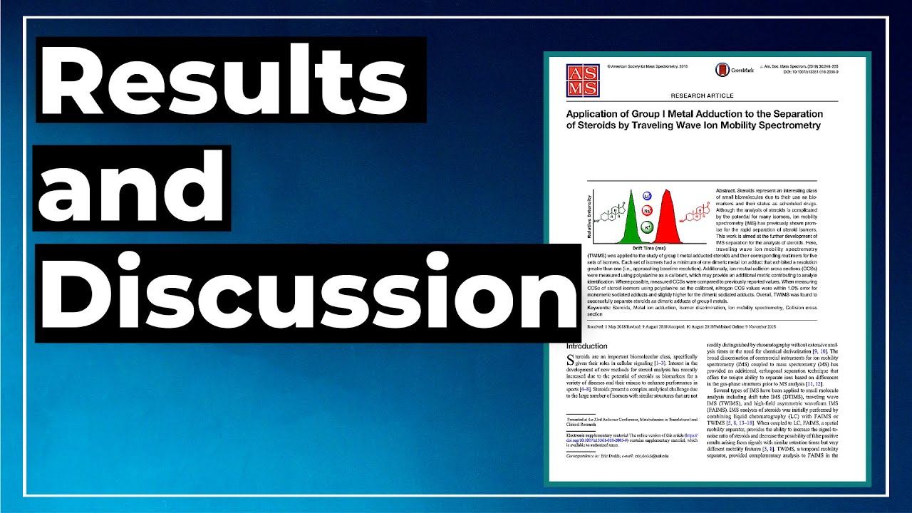 contents of results and discussion in research