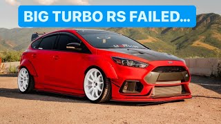 BIG TURBO FOCUS RS Already BLEW It's Brand New Big Turbo...