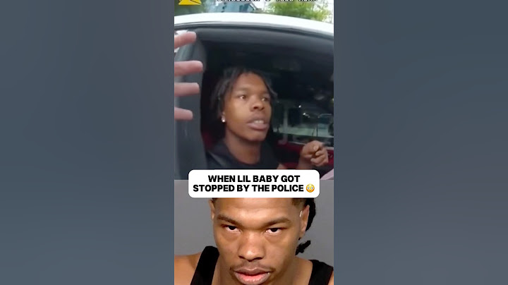 When Lil Baby Got STOPPED By The Police😳