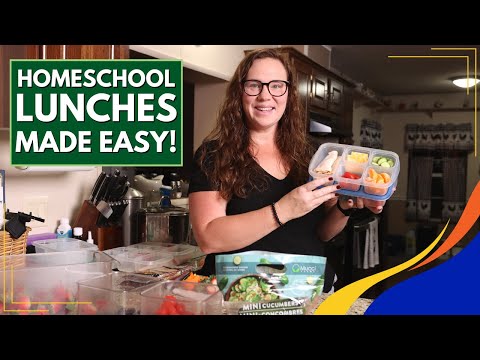 Homeschool Lunches Made Easy: Meal Prep | Homeschool Show & Tell Series