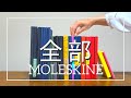 【手帳紹介】新しい手帳開封と歴代の手帳の使い方　 全部MOLESKINE　〈＃119〉