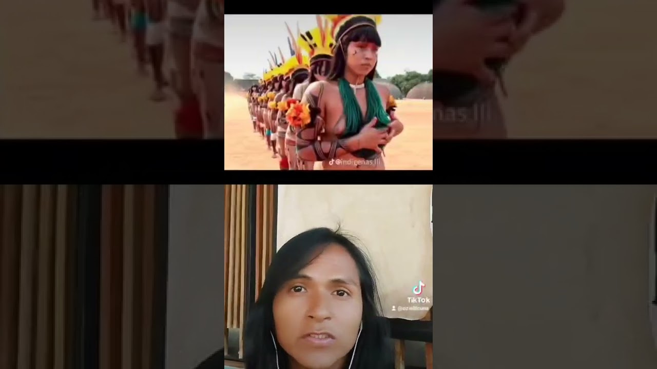 É Cultura e Tradição de cada povo Indígena do Brasil ✅ #ozielticuna #shorts