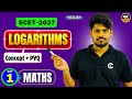 Logarithms | ECET 2027 | chaitumawa7