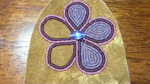 Beading Slippers by Angela Gonzalez