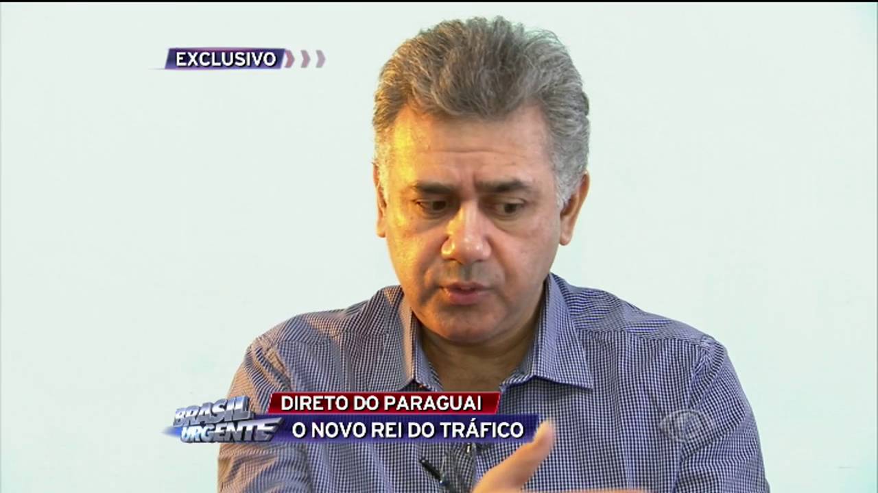 Traficante conhecido como novo Pablo Escobar fala com o Brasil Urgente