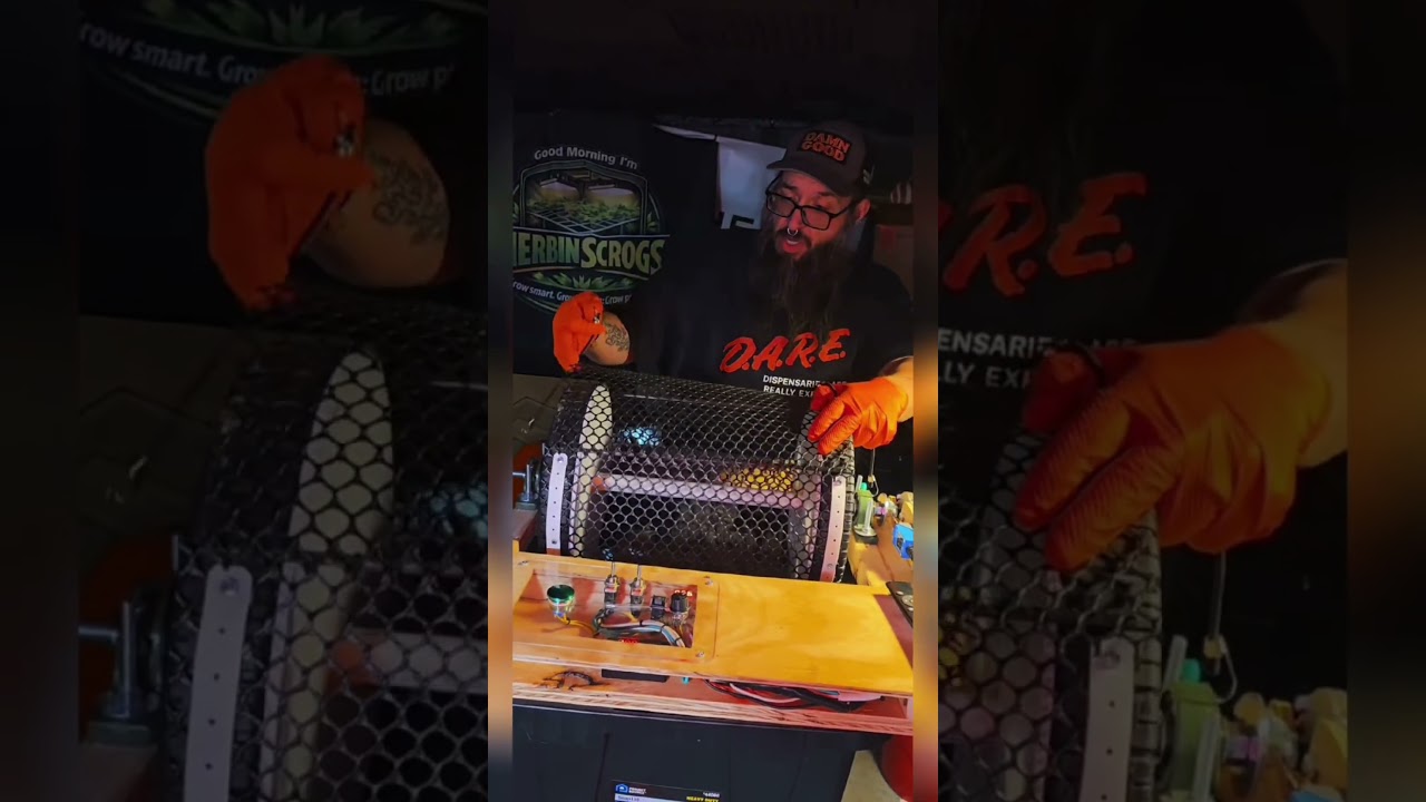 Bladeless tumble trimmer