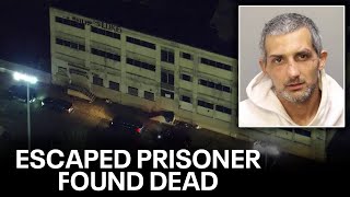 Escaped Philadelphia prisoner found dead in warehouse: police