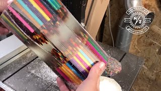 Making - The Pencil Planet Sphere - 🌕 *Warning Flashing Images*