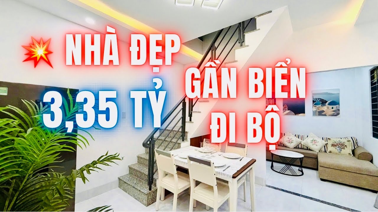 💥Chỉ 3,35 tỷ sở hữu nhà đẹp đường hẻm gần biển Nha Trang đi bộ tắm biển mỗi ngày 