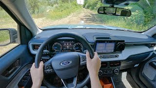 2022 Ford Maverick EcoBoost FX4 - POV Test/Offroad Drive (Binaural Audio)