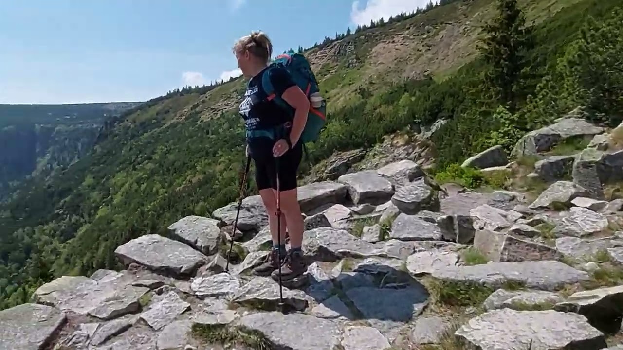 Karkonosze. Ze Szpindlerowego Młyna do Schroniska Pod Łabskim Szczytem