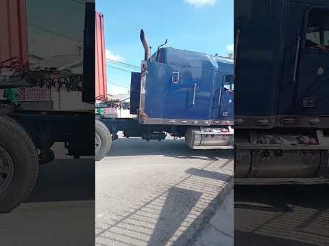 likkle wicked showing his skills    #jamaica #trucking #viral