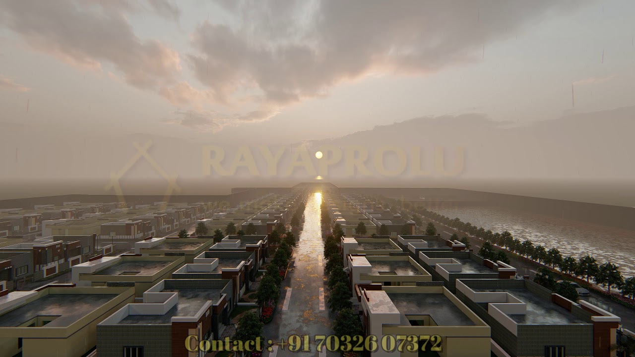 Architectural 3D Walkthrough of a TOWNSHIP CINEMATIC VIEW 4K I RAYAPROLU DESIGNS