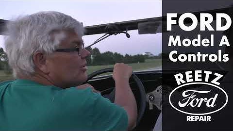 Intro to Ford Model A controls
