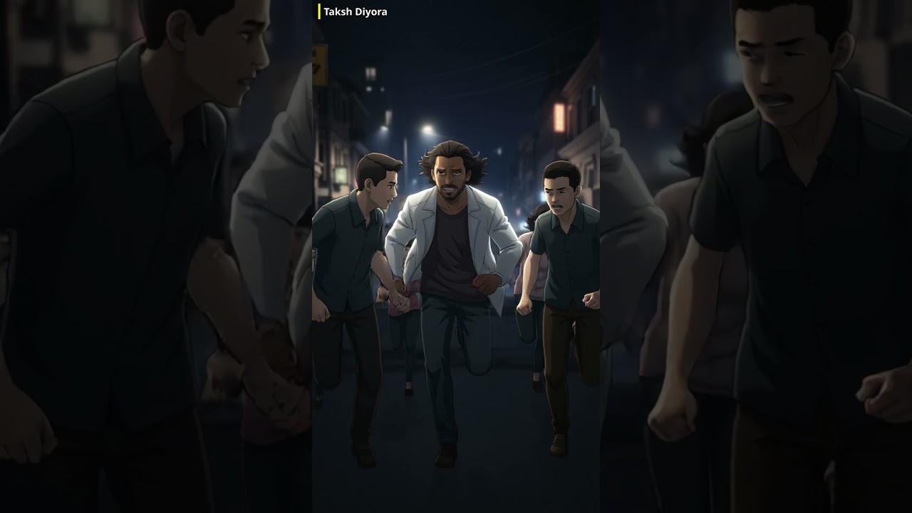 Indian Delhi Biker Jumps in Unmarked Delhi Jal Board Pit