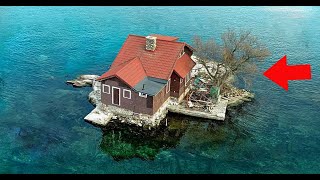 Man Inherits House in the Middle of a Lake – His Shocking Discovery Inside Leaves Him Stunned!