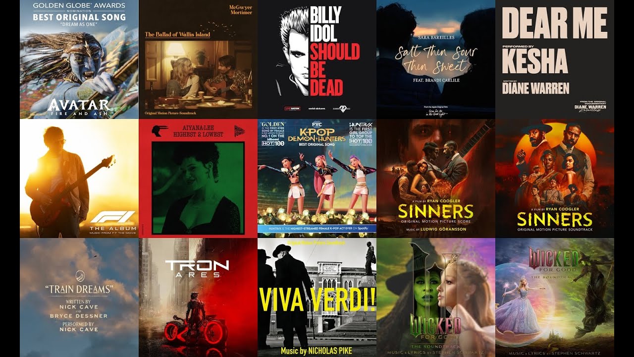 Best Original Song Shortlist - Oscars 2025 / 2026
