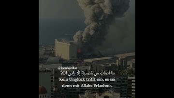 Surah At Taghabun 11 | سورة التغابن ١١ | Beirut مَا أَصَابَ مِن مُّصِيبَةٍ إِلَّا بِإِذْنِ اللهِ
