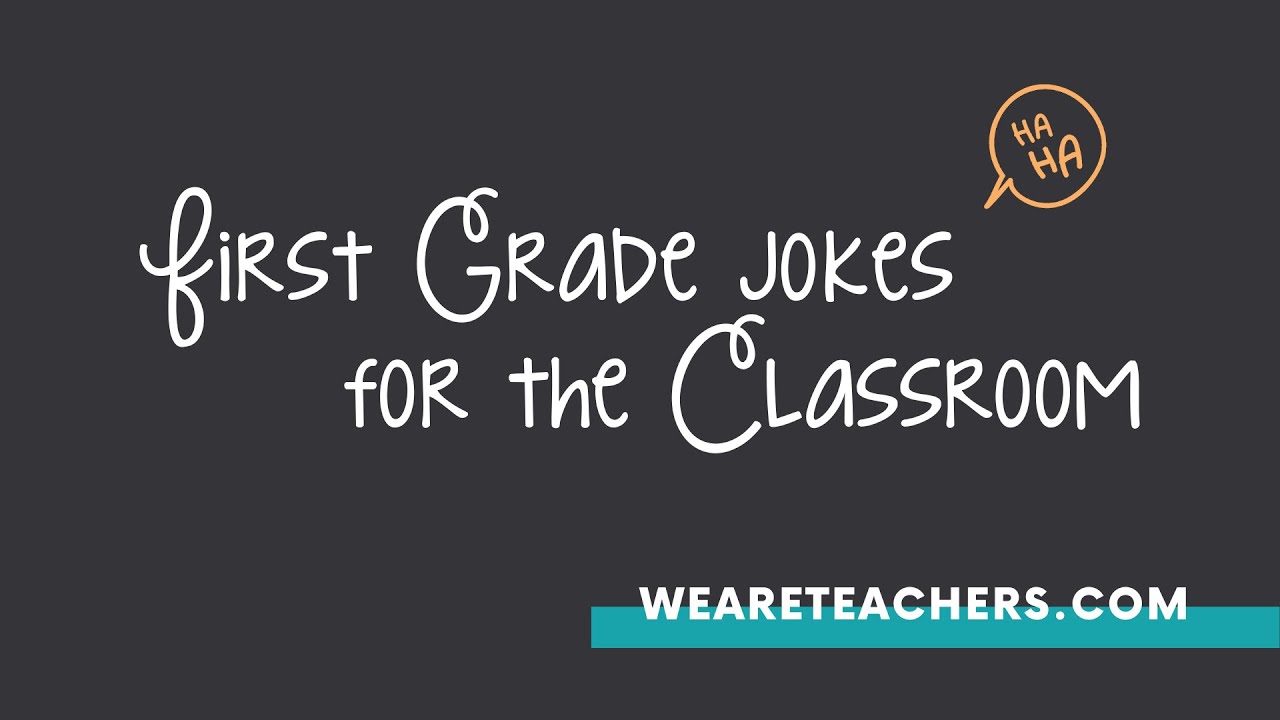 25 Silly First Grade Jokes to Start The Day YouTube
