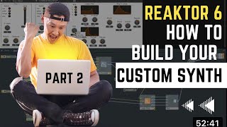 Build Basic Subtractive Synth in Reaktor 6