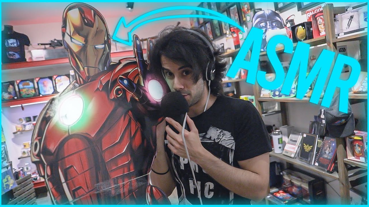 HAGO ASMR RELAJANTE EN UNA TIENDA FRIKI 😍😍