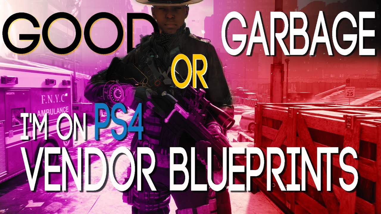 The DIVISION - CUSTOM M44 - Good or Garbage - PS4 Blueprints - 7-30