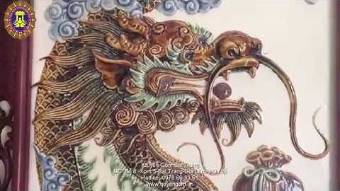 Tranh Tứ Linh Cao Cấp Bát Tràng