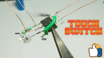 How to make touch switch || Touch switch using NE555 Timer IC || The Project Lab