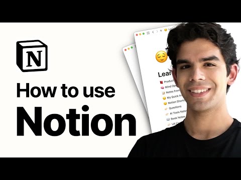How to use Notion - Beginners Tutorial (2023)