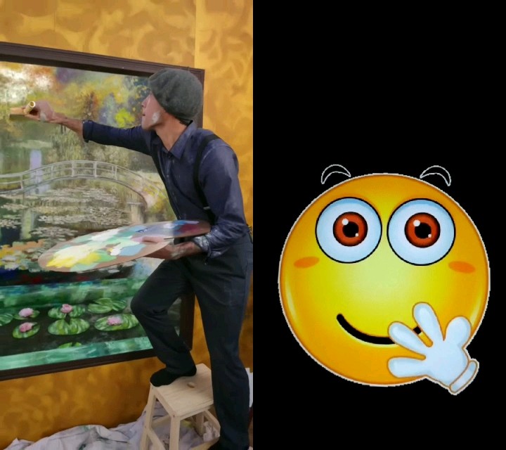 #funny #magic #painting #comedy #scène #shortvideo #hilarious #smiley # ...