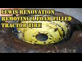 Replacing Foam Filled Tractor Tire