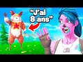 Jai rencontr lenfant le plus mignon de fortnite   theo