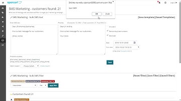 CART SMS - SMS notification & SMS marketing for OpenCart