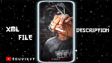 ATTITUDE KIS KAM KA BAHAN****🥵🔥NEW TREND XML 🎟️🦋XML FILE ALIGHT MOTION@souvikyt220 #trending #xml