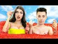 Doing My Makeup In 5000 Pounds of Jello With James Charles!