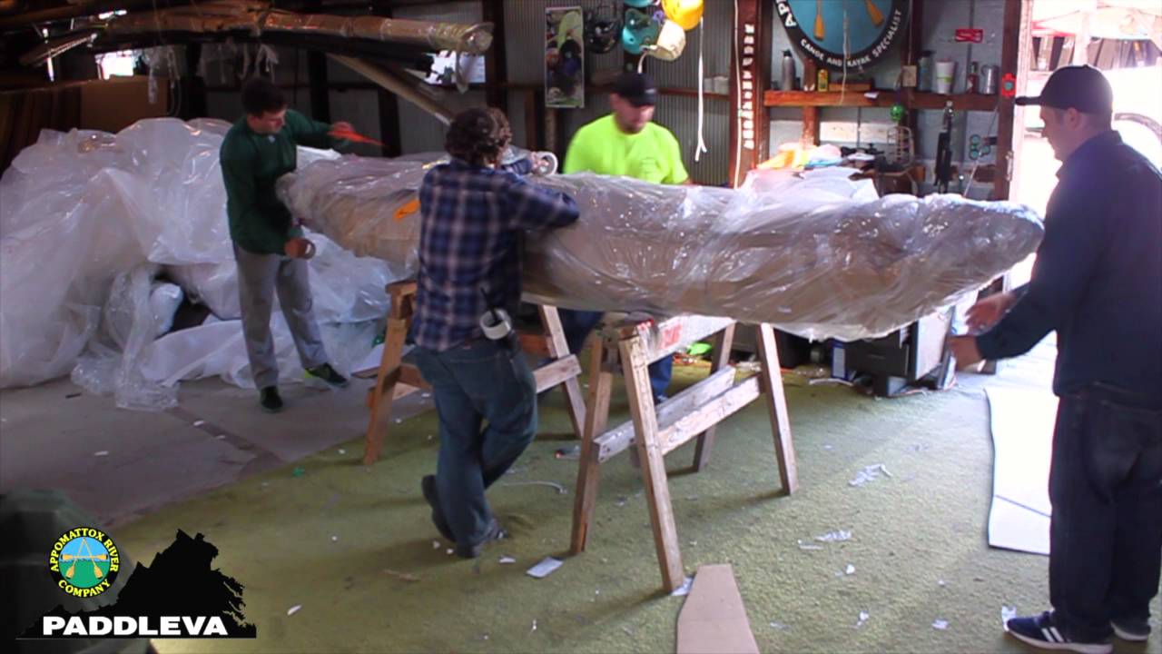 Kayak Wrapping & Shipping Behind the Scenes at Appomattox River Company YouTube