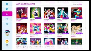 songlist Update Just Dance 2019  Unlimited