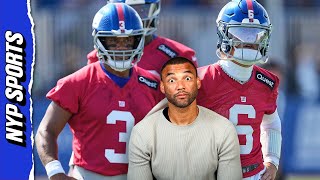Giants' offense STRUGGLES with Jets at joint practice!