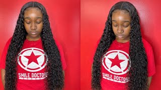 How to slay a 5x5 Closure | 30 inch Deep Wave | West Kiss Hair |