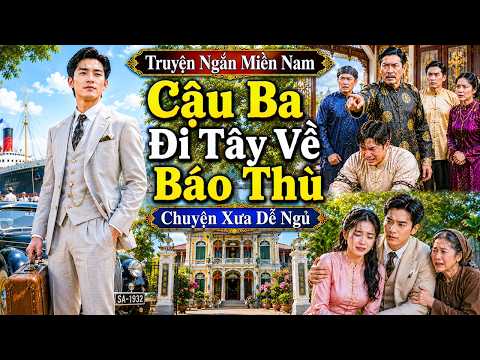 Chuyện Xưa Miền Nam Hay Nhất | CẬU BA ĐI TÂY VỀ BÁO THÙ | Nghe Đọc Truyện Xưa Dễ Nghe Dễ Ngủ
