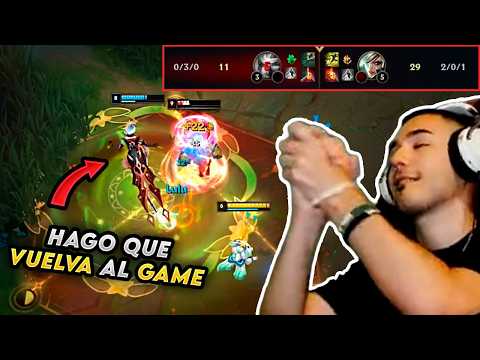 HAGO QUE MI TOPLANER VUELVA AL GAME Y NO ME DA NI HONOR