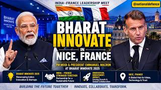 PM Modi & Macron Launch Bharat Innovates 2026 in Nice! India's Startups Go Global!