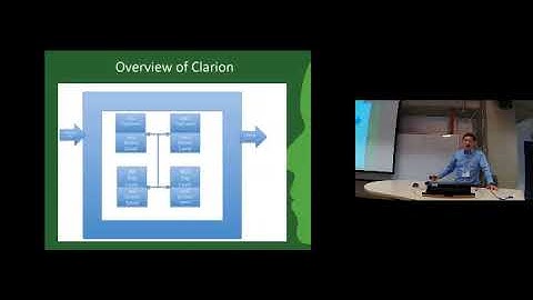2016-06-27 - Ron Sun – Reasoning with the CLARION Cognitive Architecture