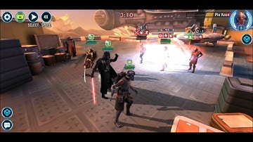 Darth Vader, Echo, GBA vs JMK, CAT, Plo (3v3) 57 Banners 11.14.22
