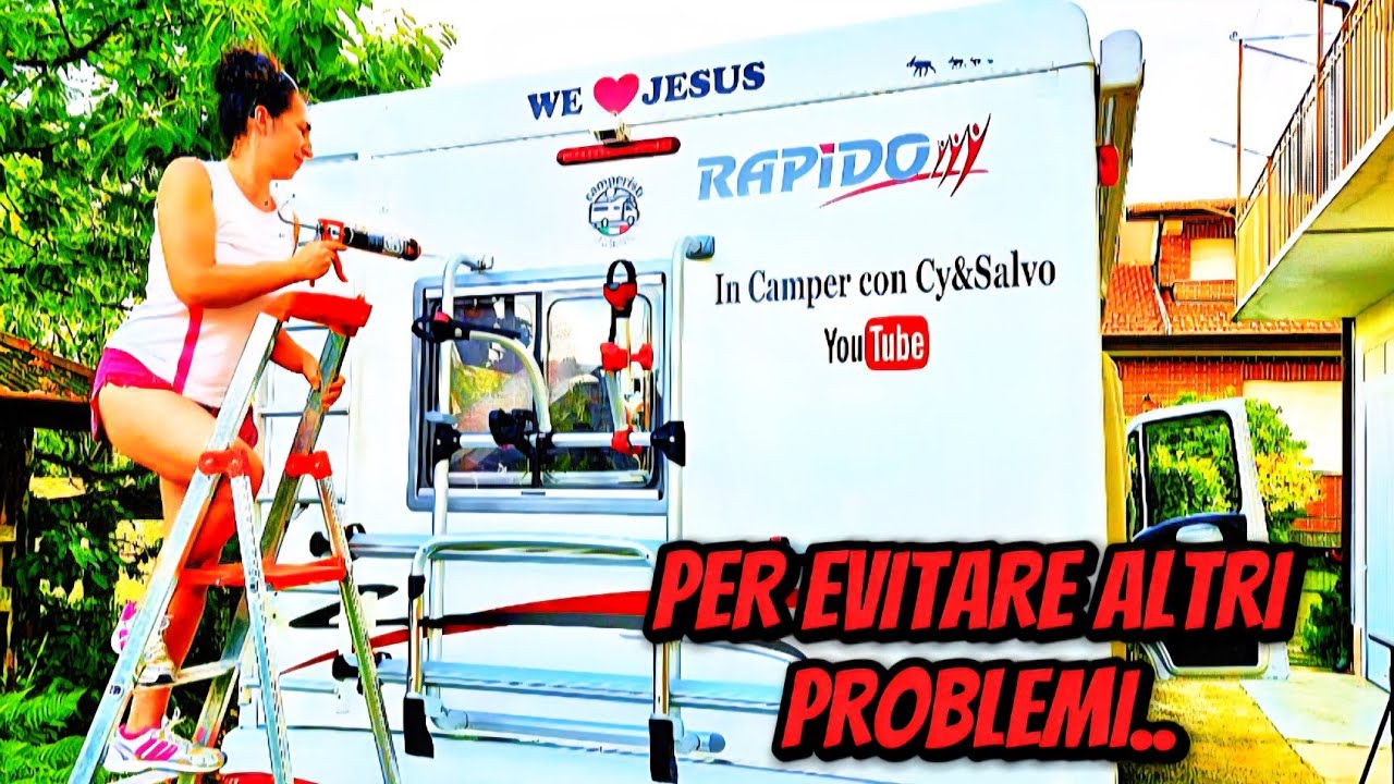 Ep.261 PRIMA SIGILLATURA FAI DA TE ! - CAMPER WORK IN PROGRESS